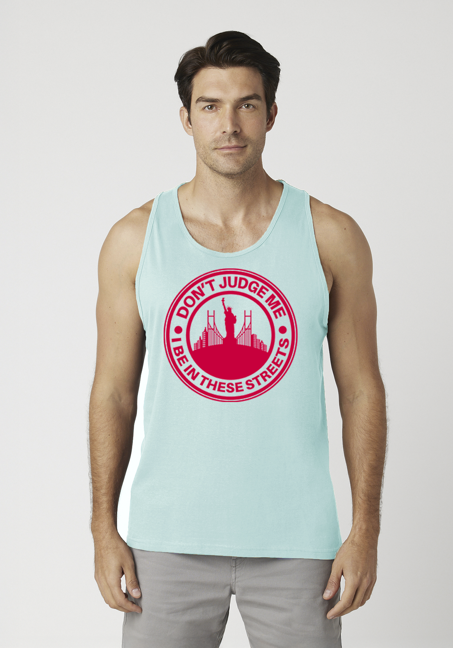 Mint Men's Tank Top - The City