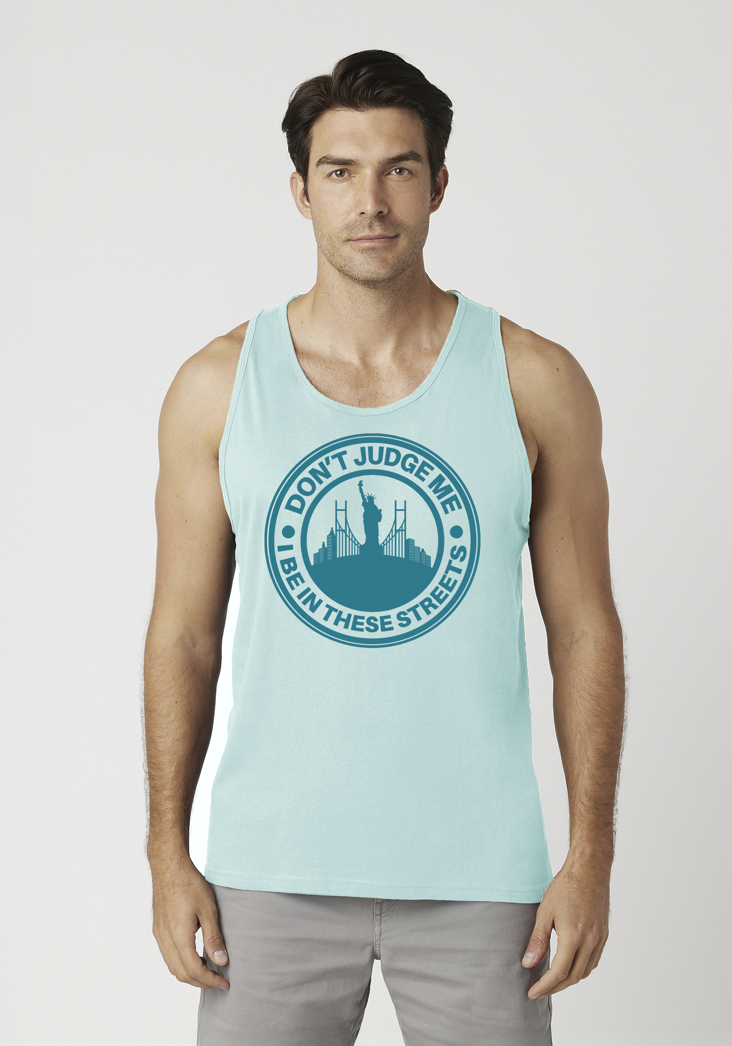 Mint Men's Tank Top - The City