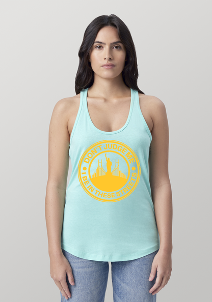 Mint Women's Racerback Tank - The City