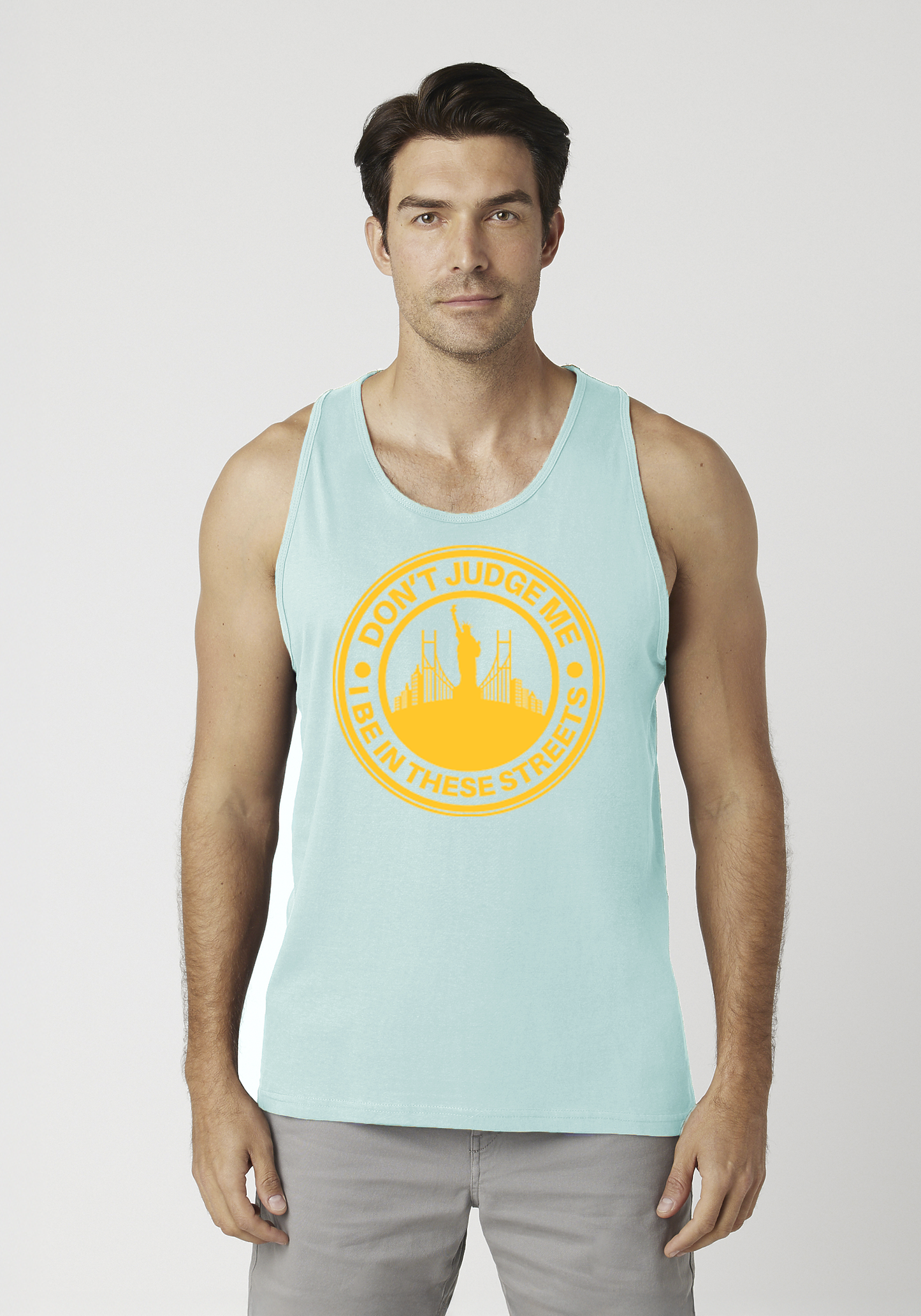 Mint Men's Tank Top - The City