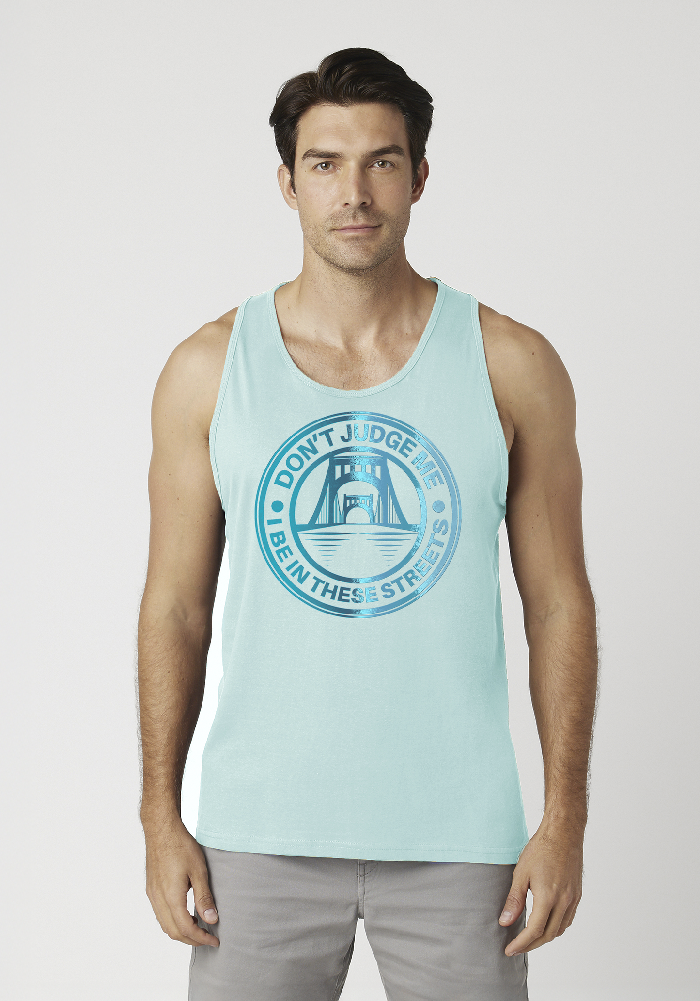 Mint Green Men's Tank Top - The Capital
