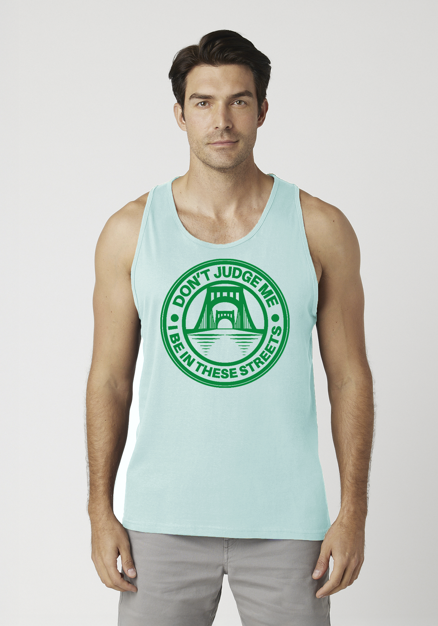 Mint Green Men's Tank Top - The Capital