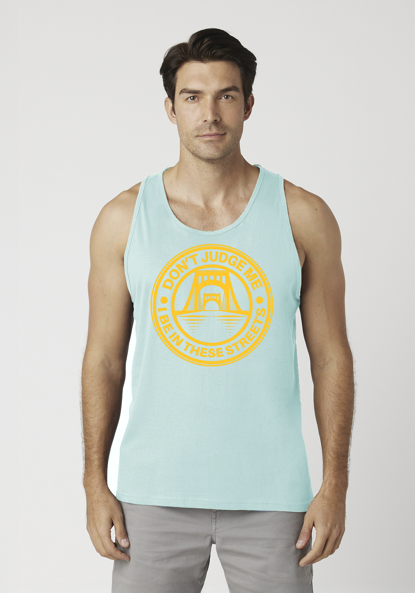 Mint Green Men's Tank Top - The Capital