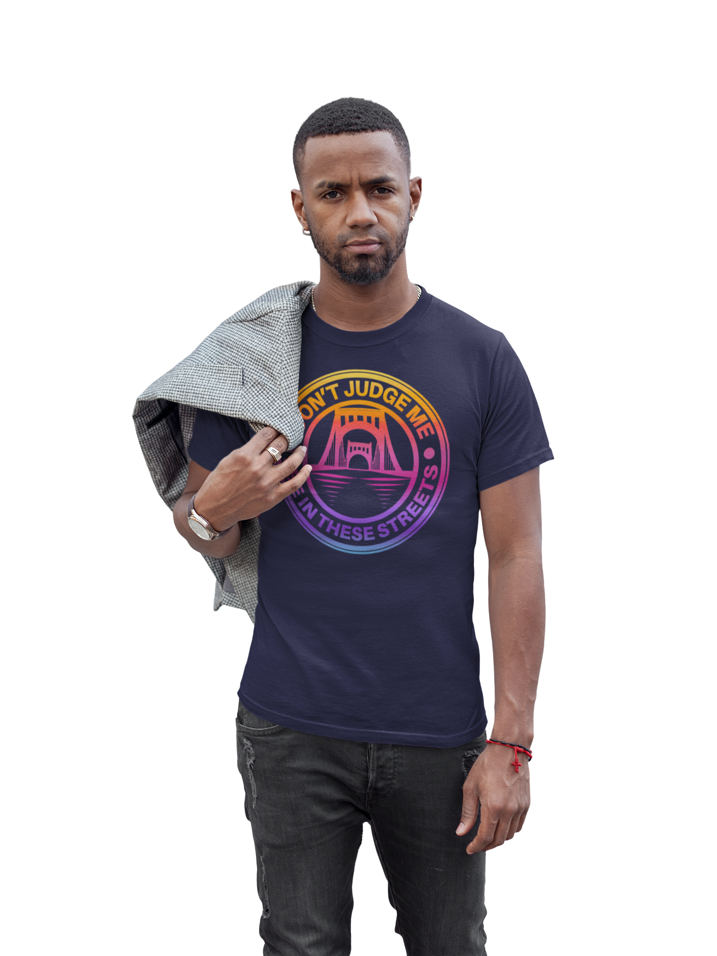 Navy Blue - Signature Tee – The Capital