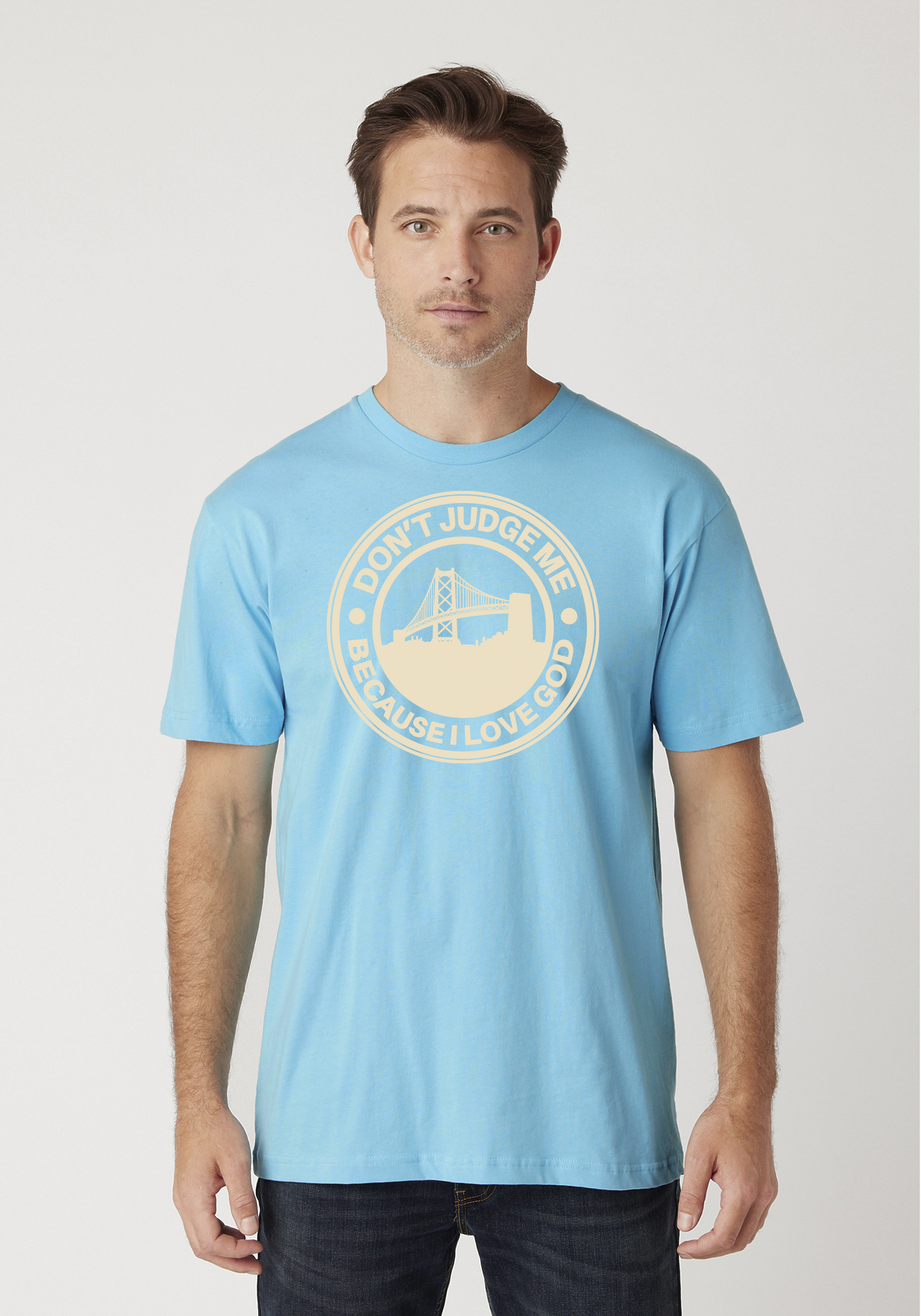 Pacific Blue Unisex Faith T-Shirt - The Town