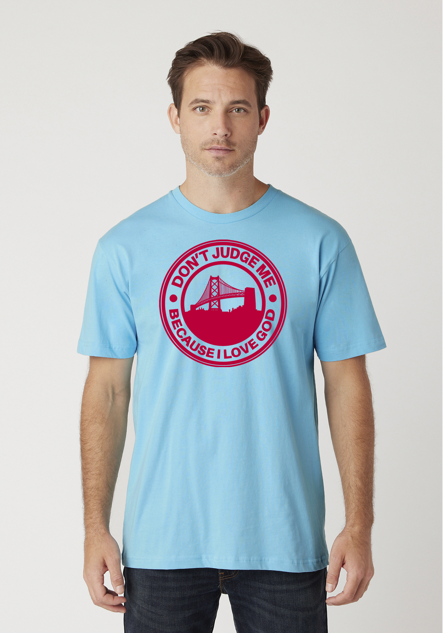 Pacific Blue Unisex Faith T-Shirt - The Town