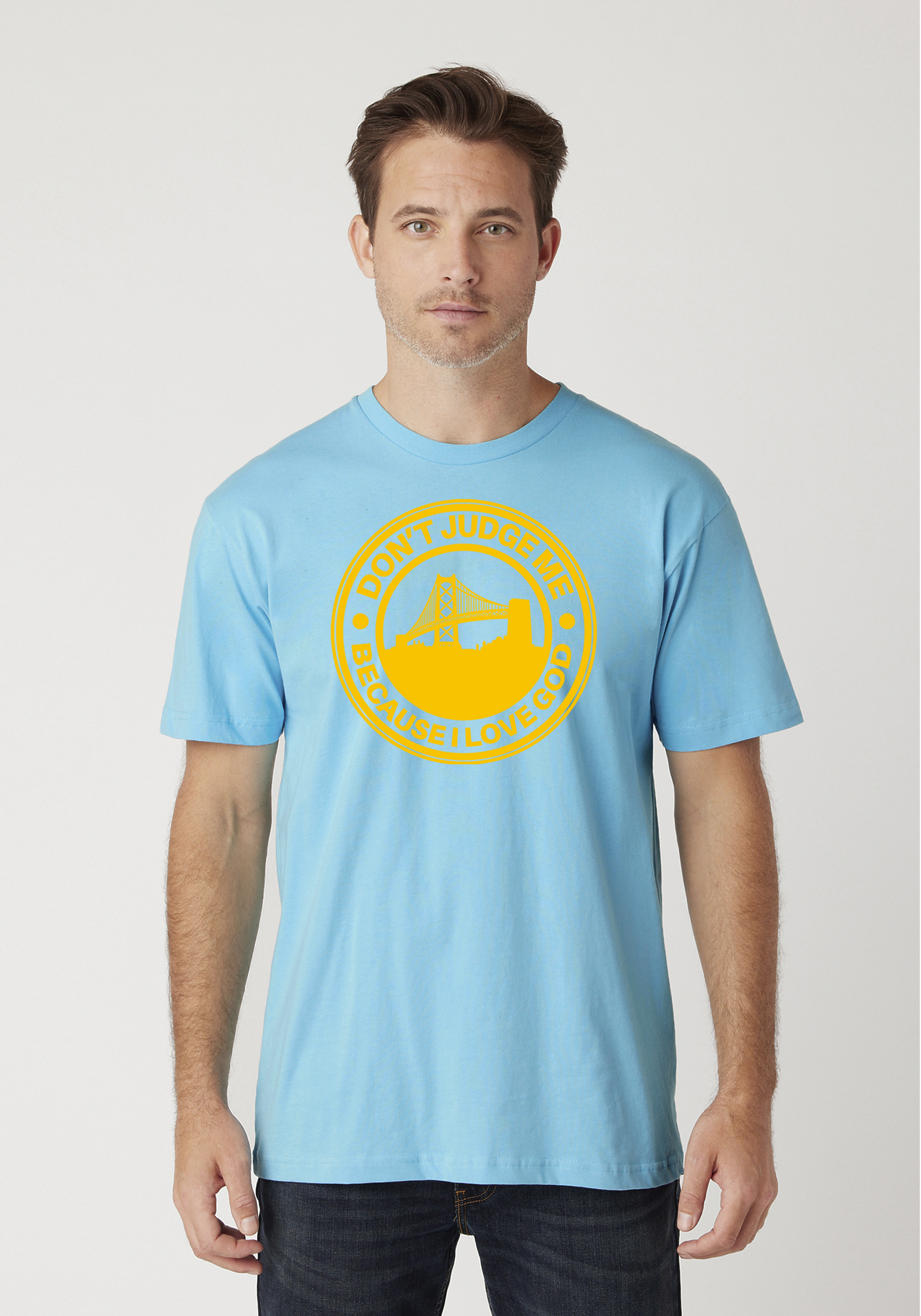 Pacific Blue Unisex Faith T-Shirt - The Town