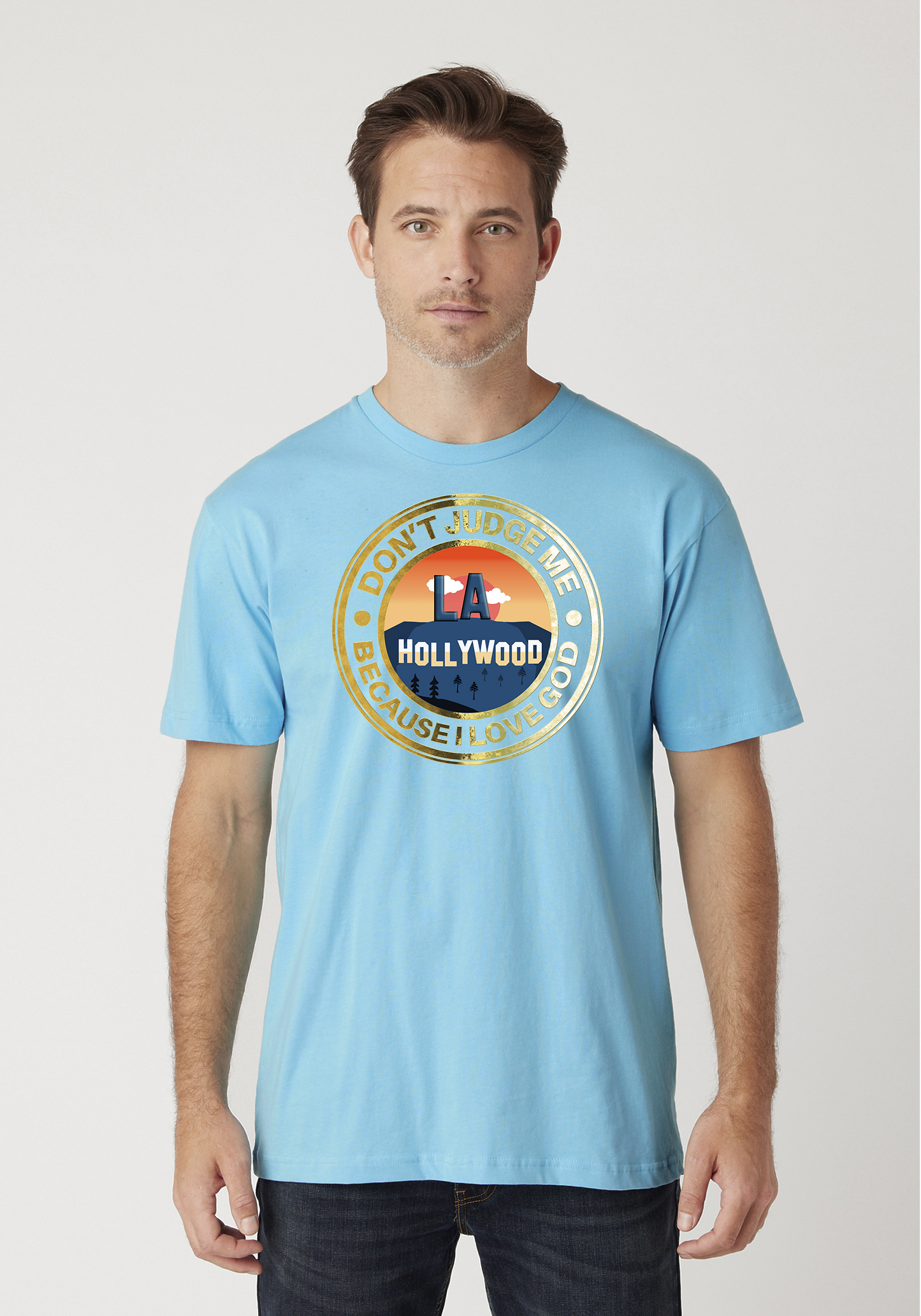 Pacific Blue Unisex Faith T-Shirt - Hollywood