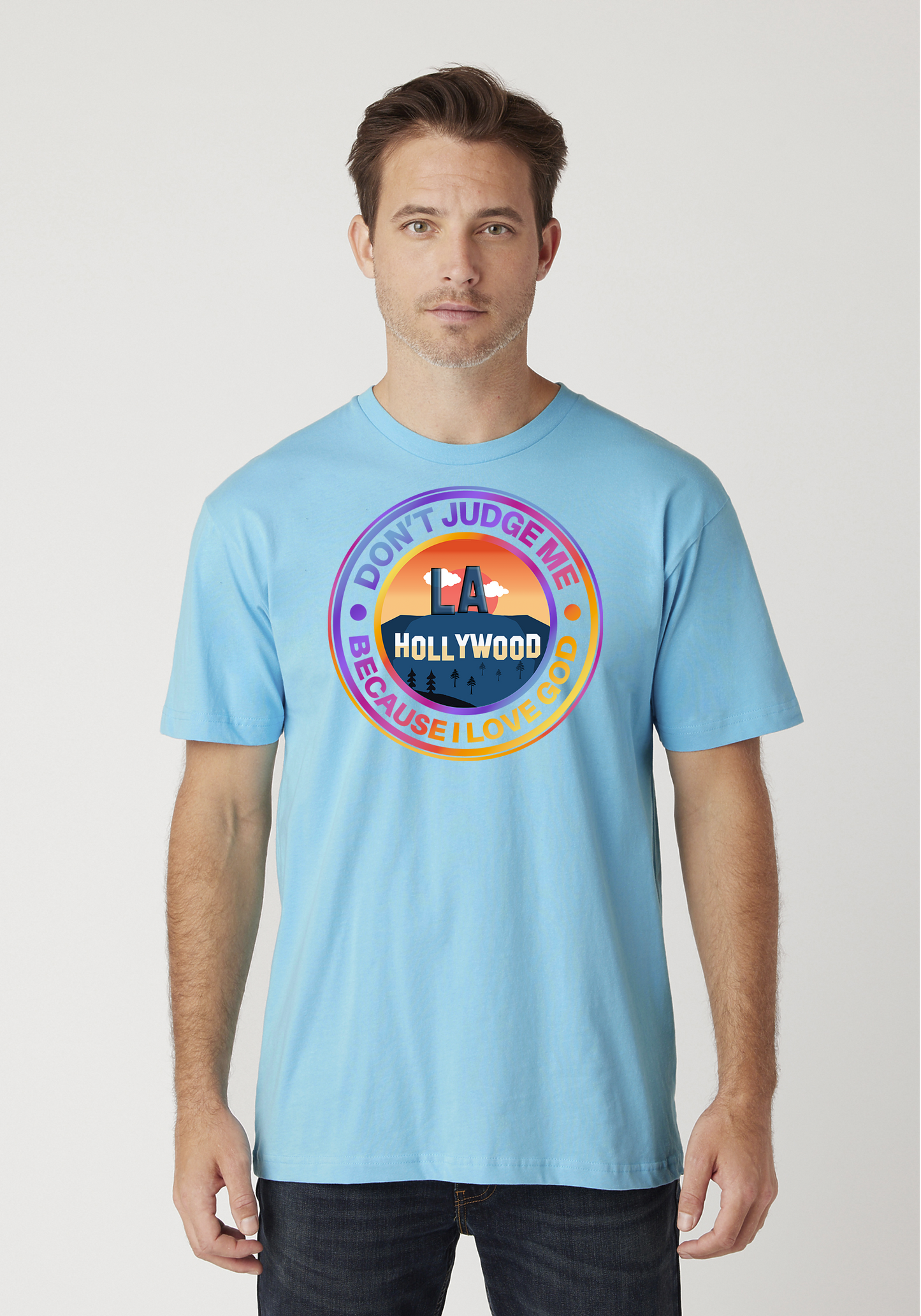 Pacific Blue Unisex Faith T-Shirt - Hollywood