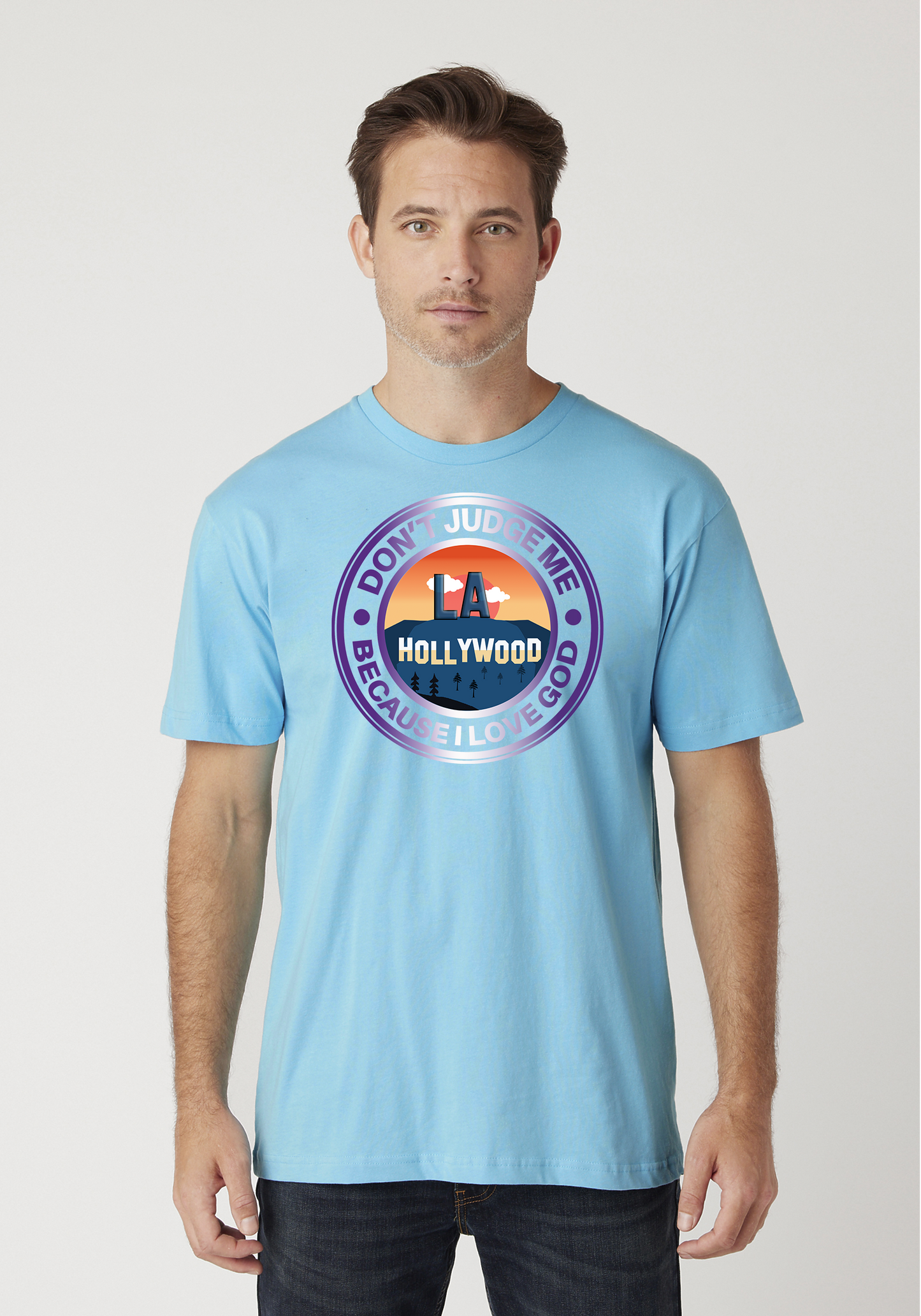 Pacific Blue Unisex Faith T-Shirt - Hollywood