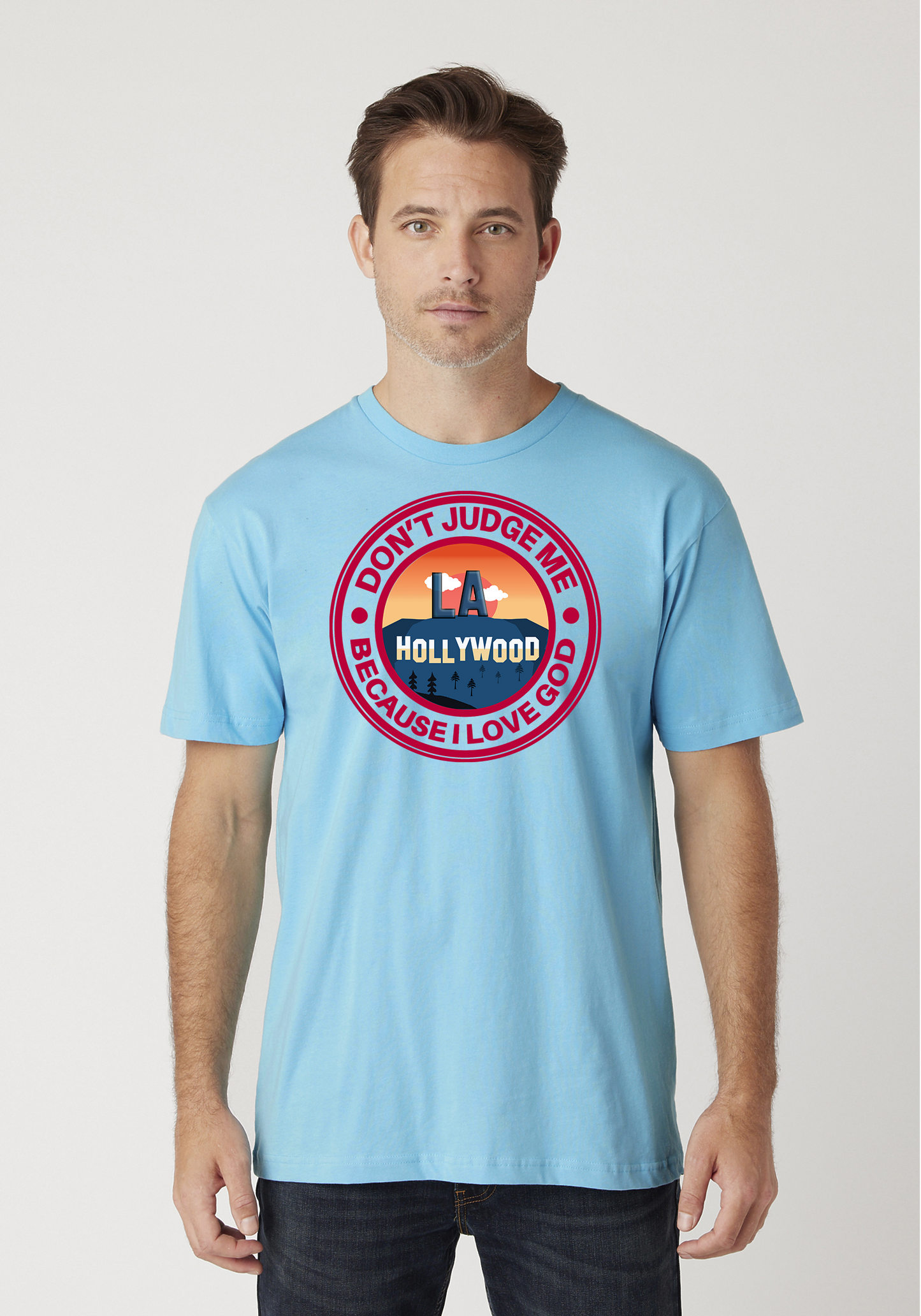 Pacific Blue Unisex Faith T-Shirt - Hollywood