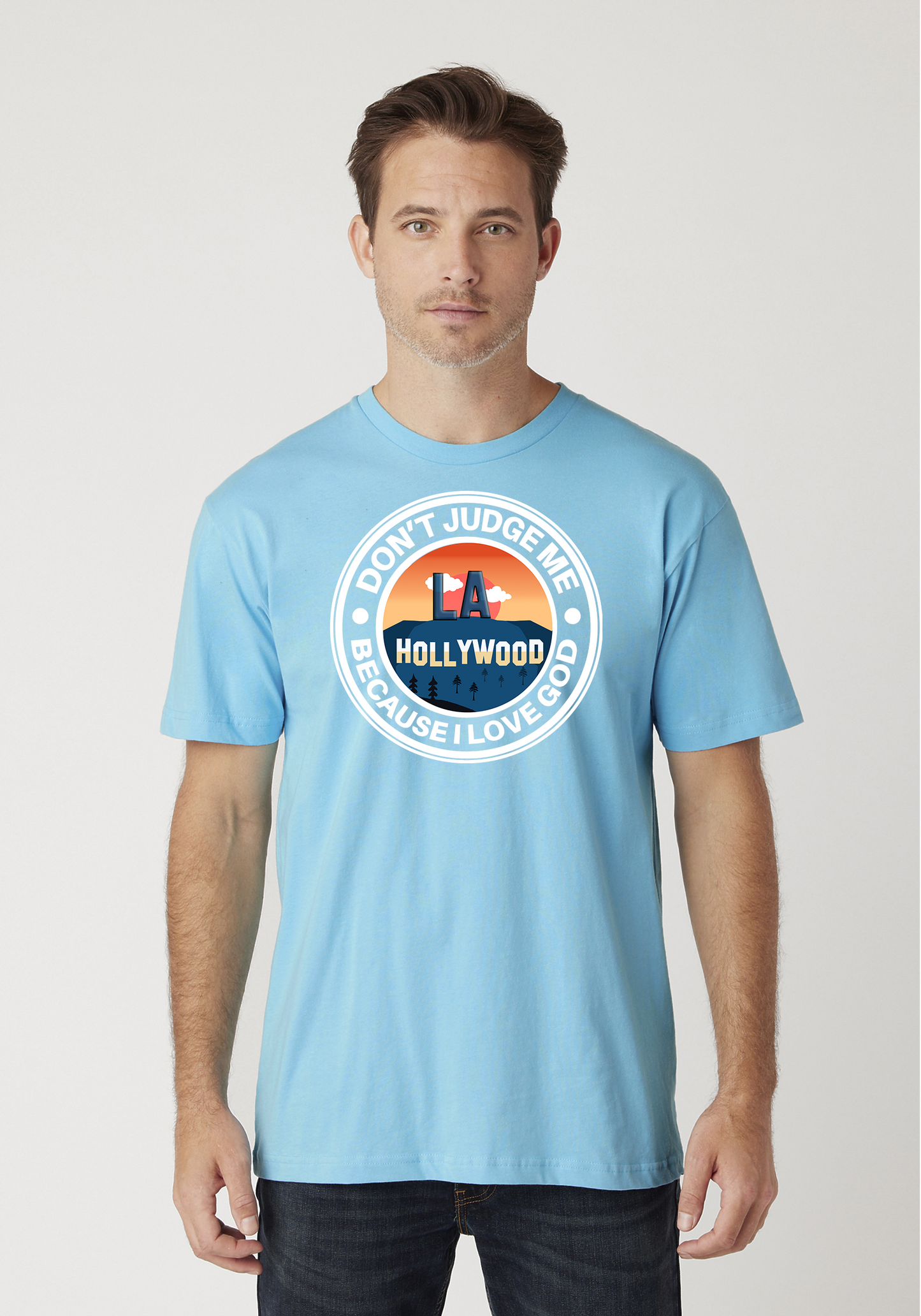 Pacific Blue Unisex Faith T-Shirt - Hollywood
