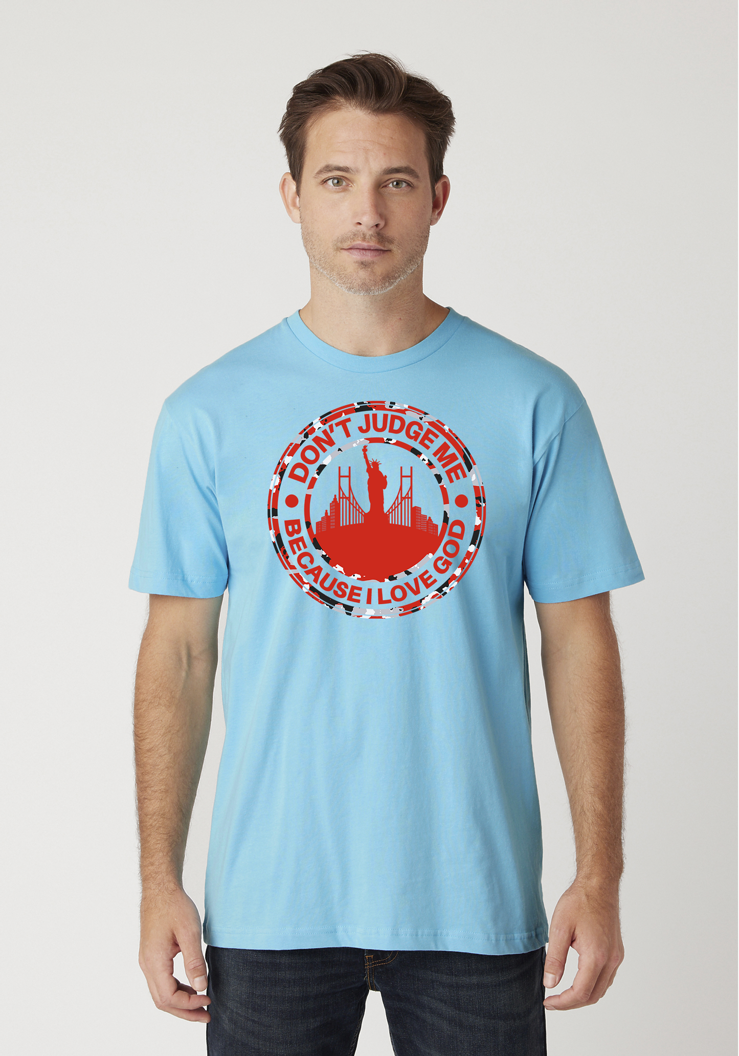 Pacific Blue Unisex Faith T-Shirt - The City