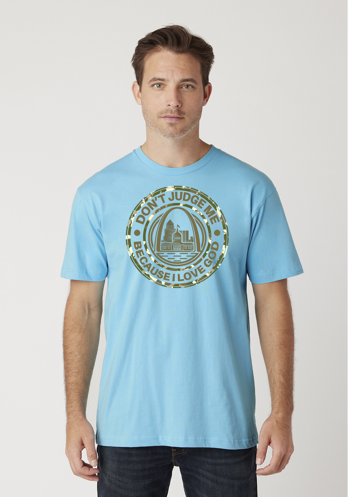 Pacific Blue Unisex Faith T-Shirt - The Lou