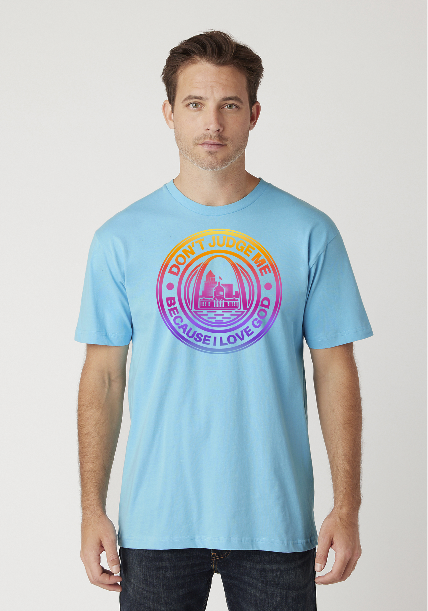 Pacific Blue Unisex Faith T-Shirt - The Lou
