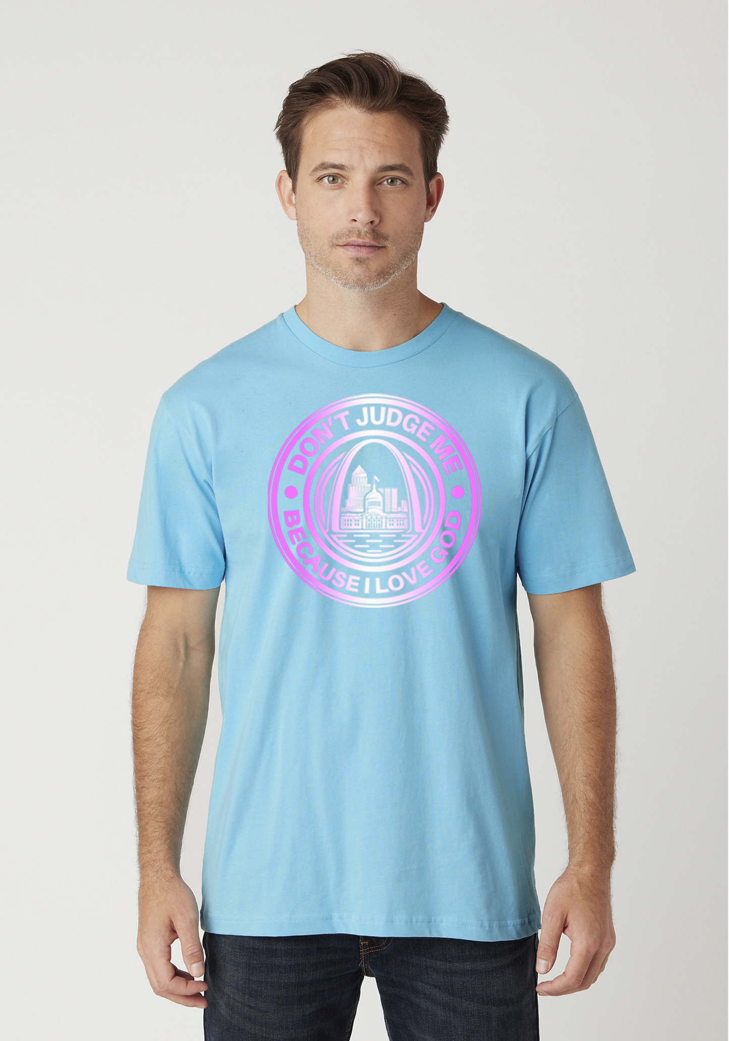 Pacific Blue Unisex Faith T-Shirt - The Lou