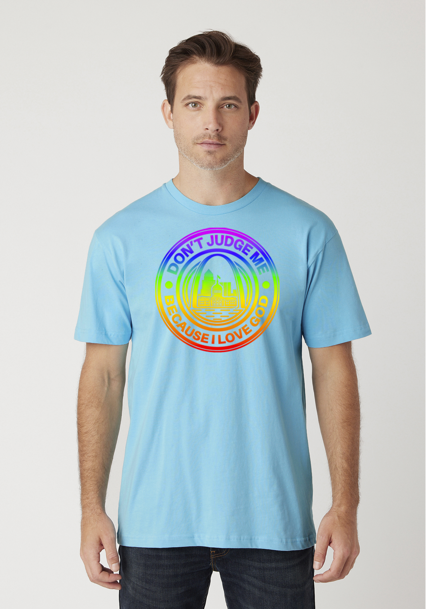 Pacific Blue Unisex Faith T-Shirt - The Lou