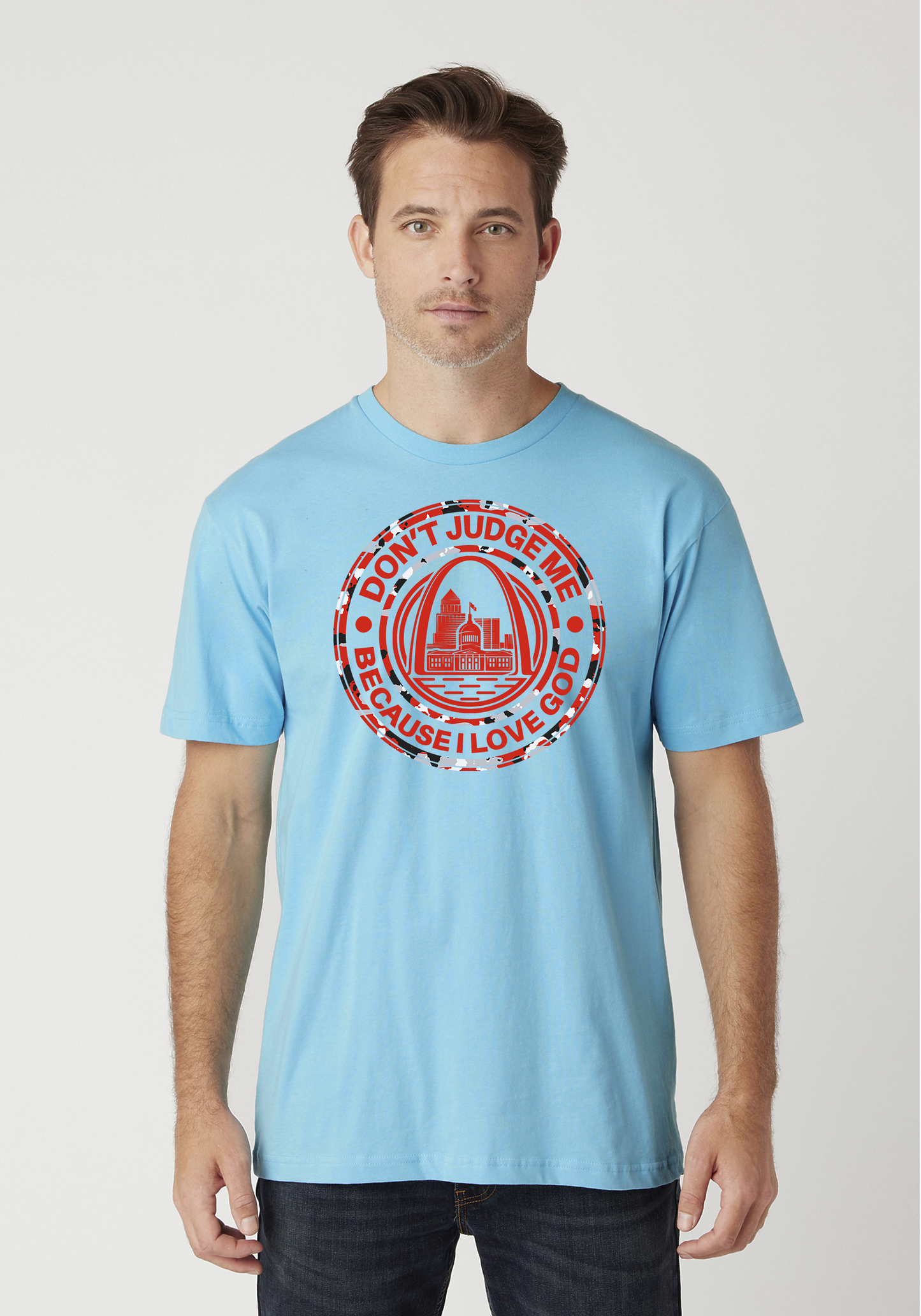 Pacific Blue Unisex Faith T-Shirt - The Lou
