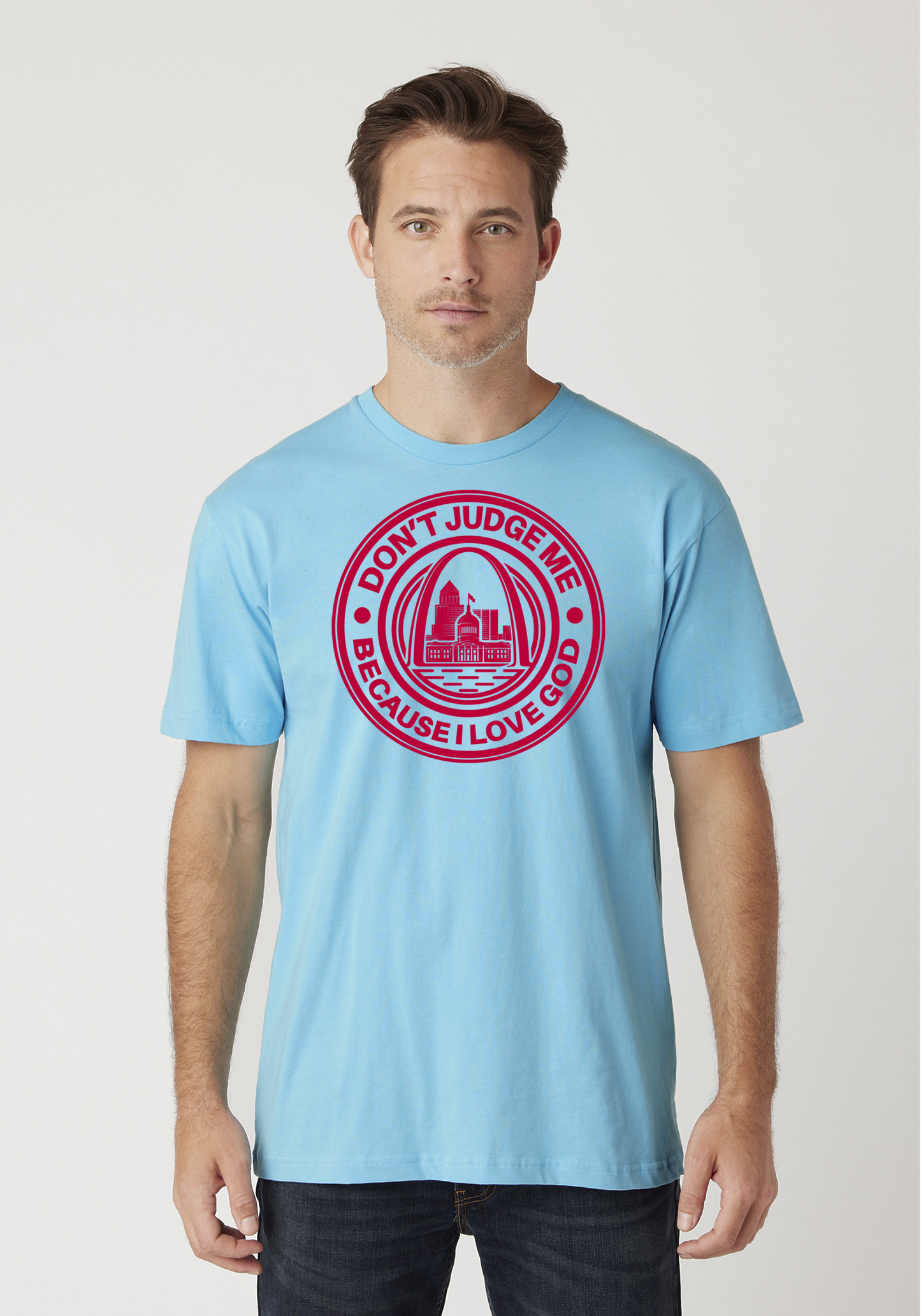 Pacific Blue Unisex Faith T-Shirt - The Lou