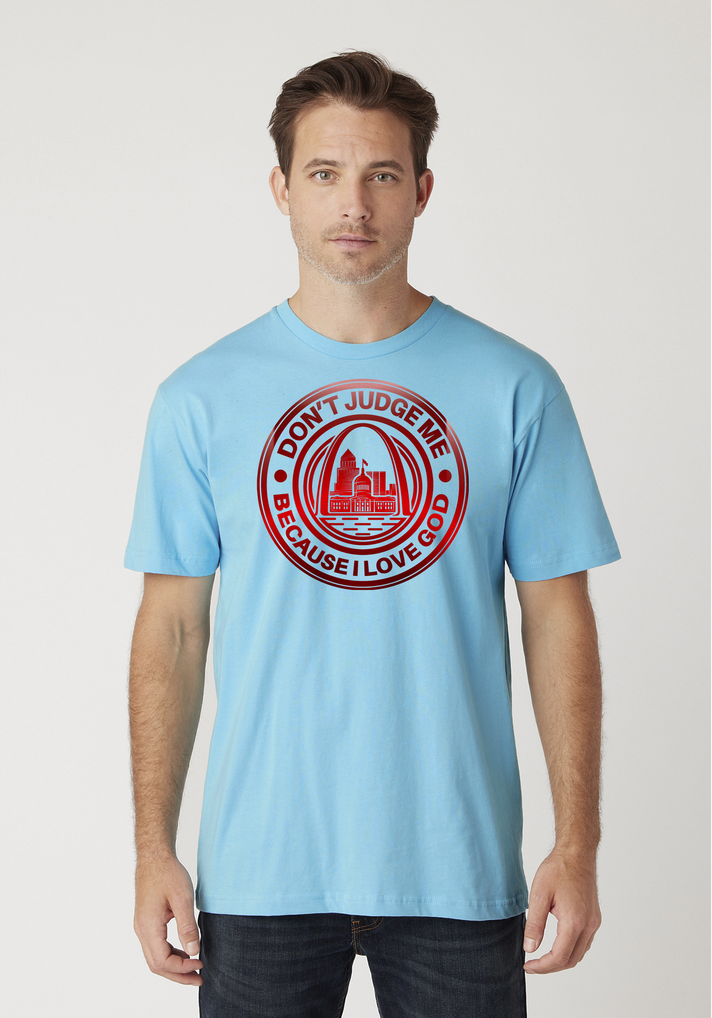 Pacific Blue Unisex Faith T-Shirt - The Lou