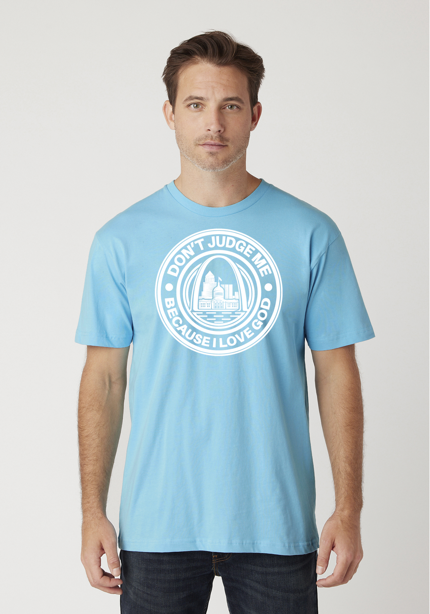 Pacific Blue Unisex Faith T-Shirt - The Lou