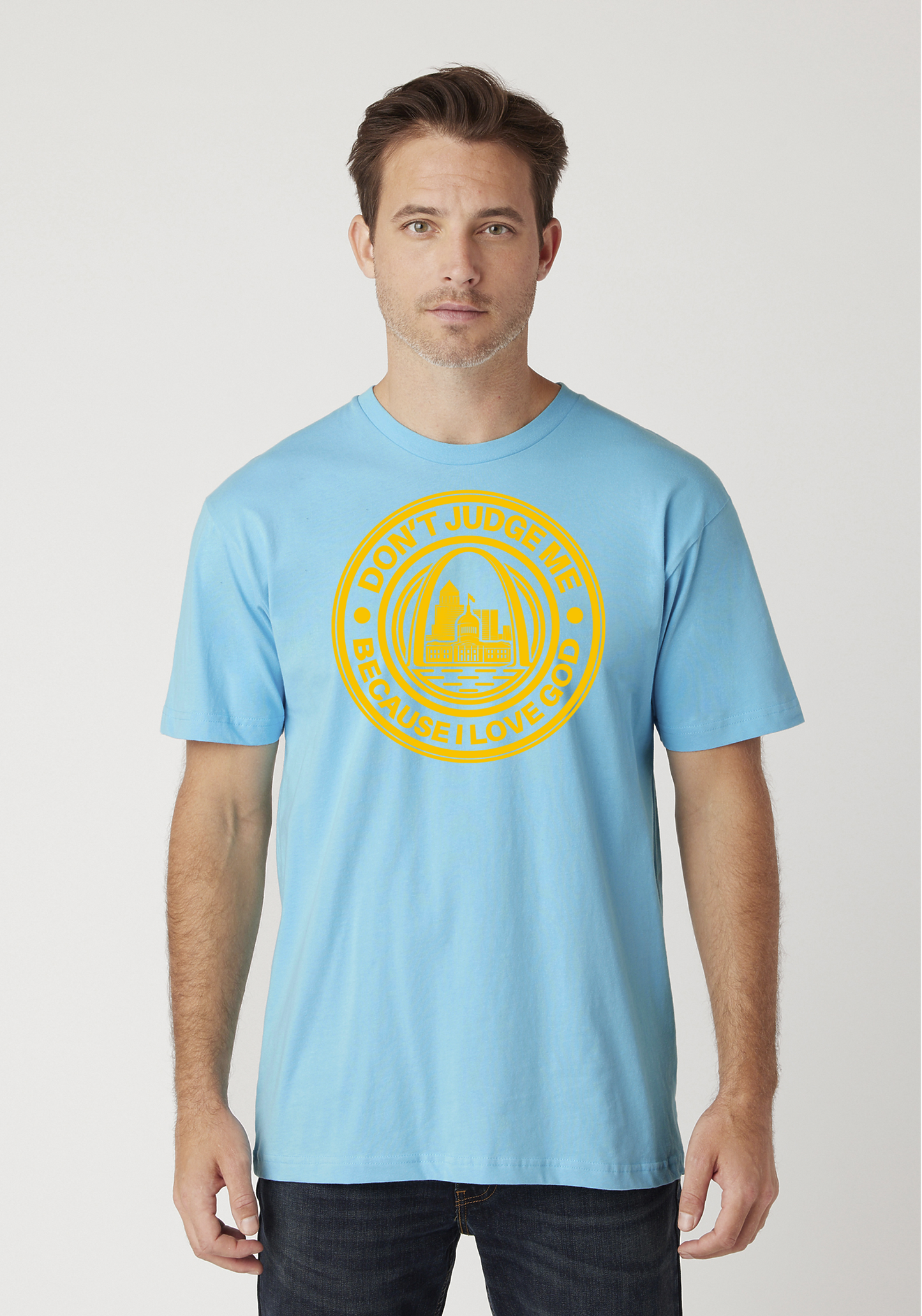 Pacific Blue Unisex Faith T-Shirt - The Lou