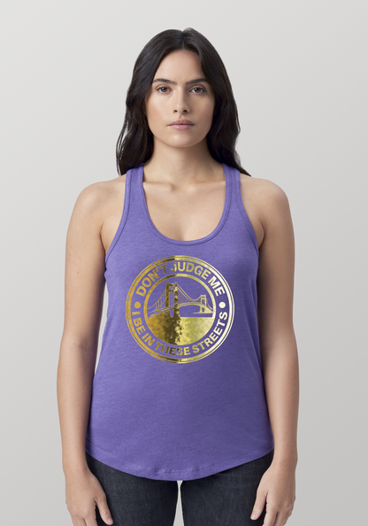 Purple Heather Women's Racerback Tank - The Bay