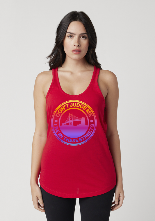 Red Women's Racerback Tank - The Town