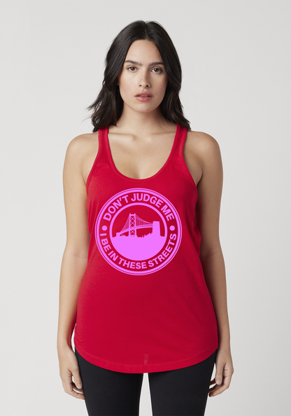 Red Women's Racerback Tank - The Town