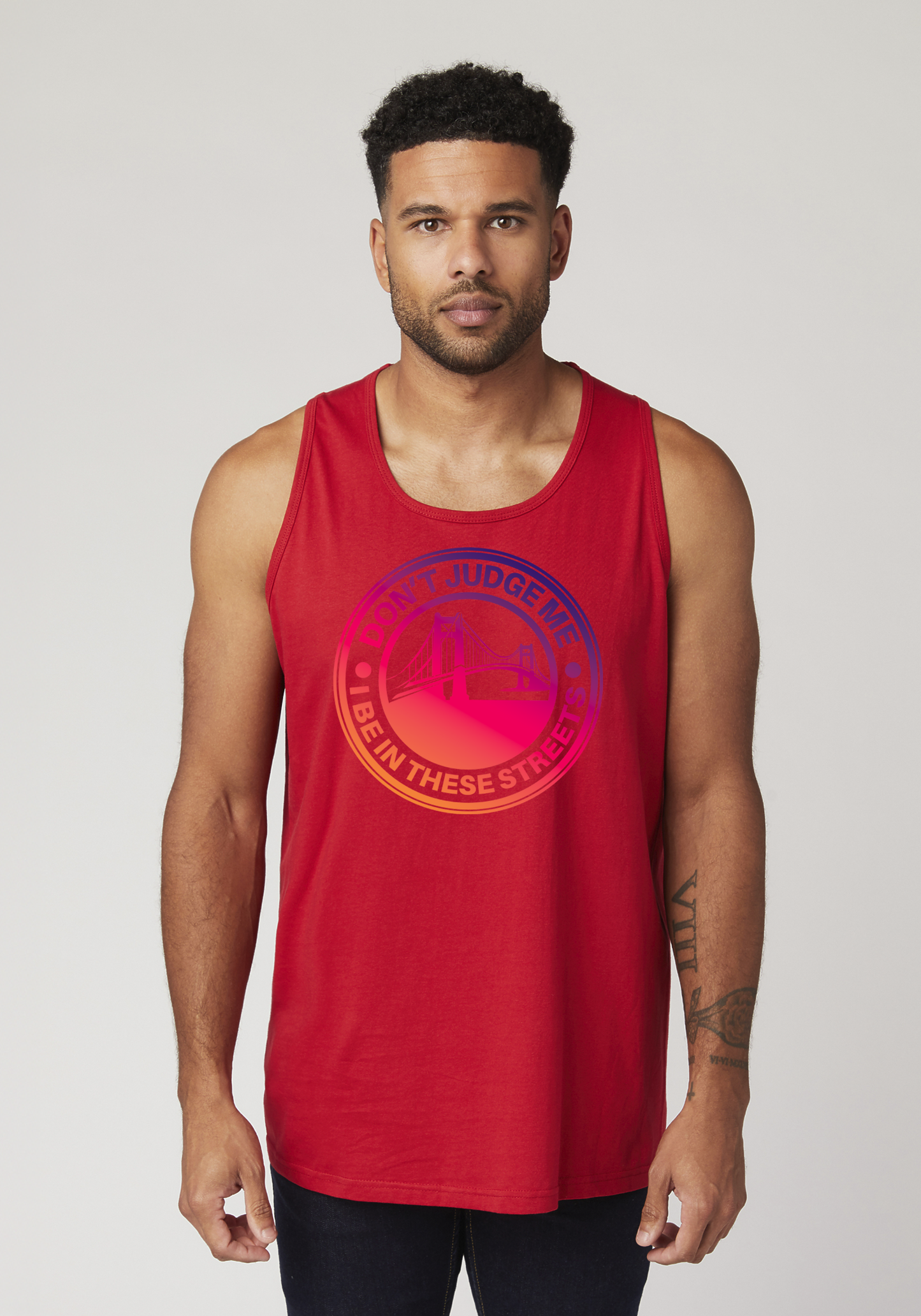 Red Men's Tank Top - The Bay