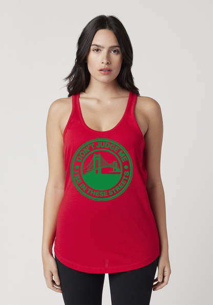 Red Women's Racerback Tank - The Bay