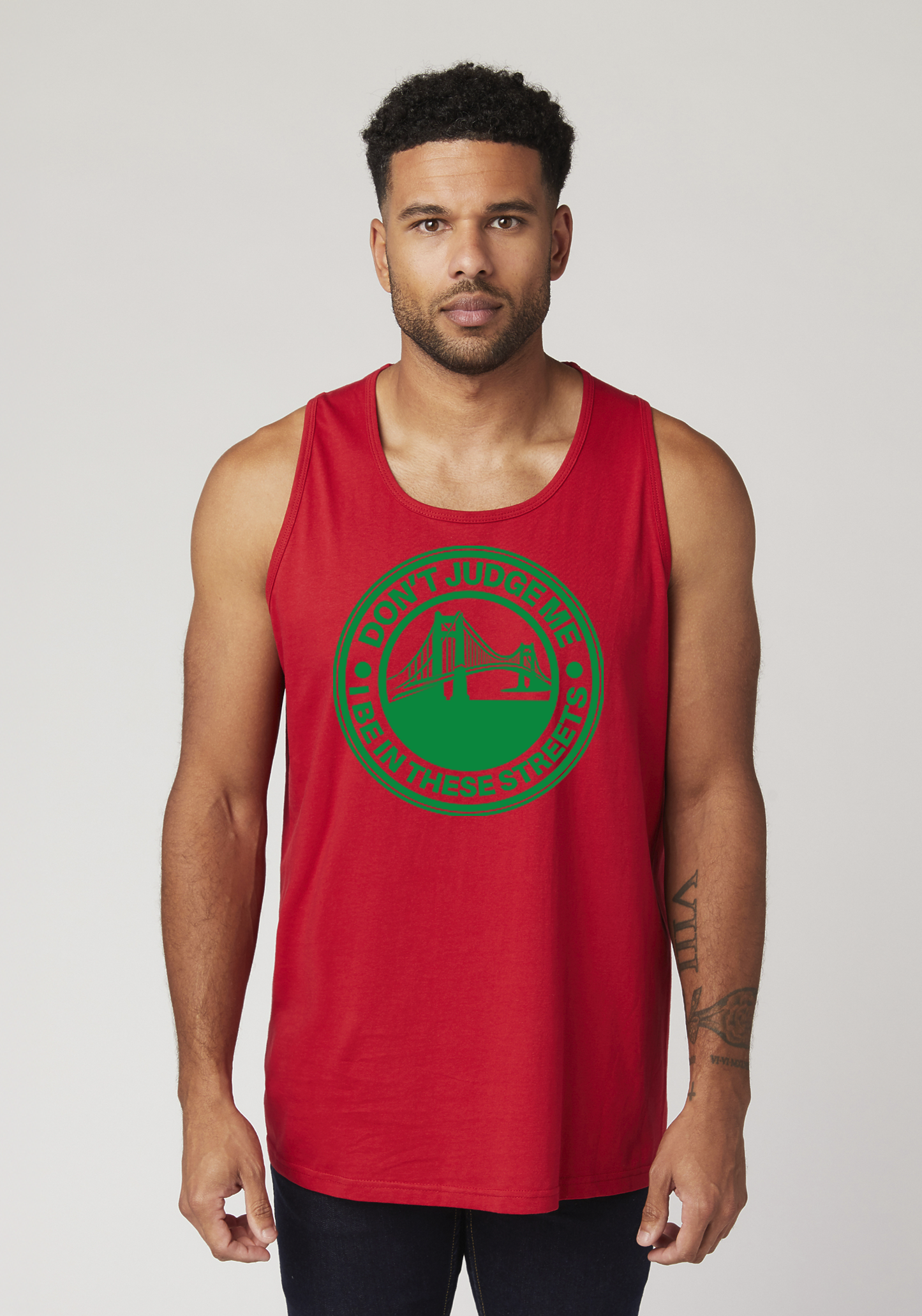 Red Men's Tank Top - The Bay