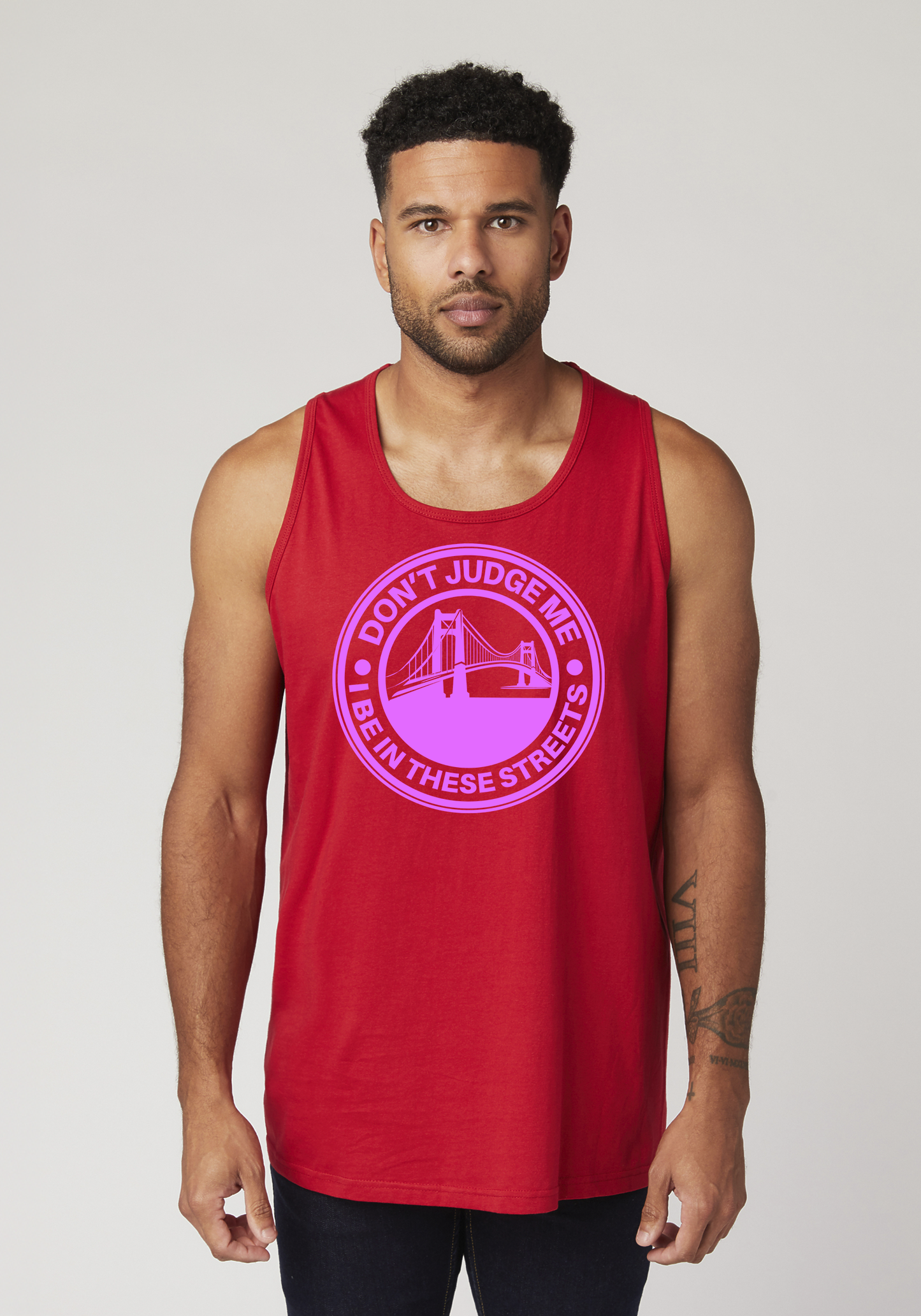 Red Men's Tank Top - The Bay