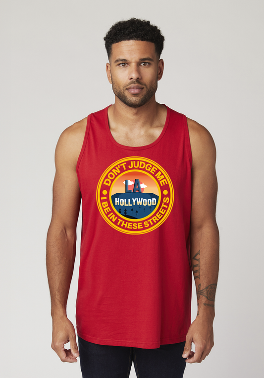 Red Men's Tank Top - Hollywood