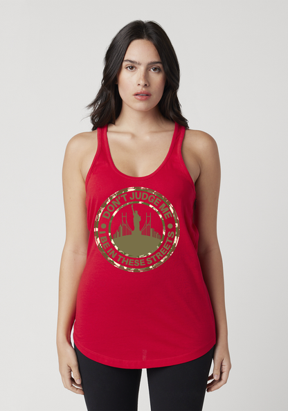 Red Women's Racerback Tank - The City