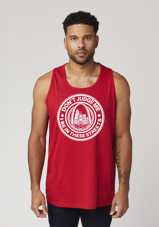 Red Men's Tank Top - The Lou
