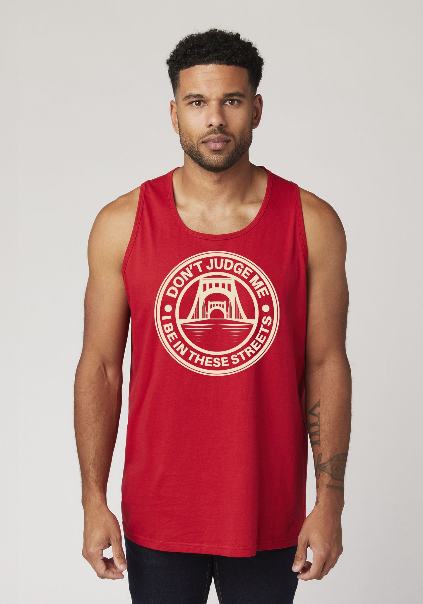 Red Men's Tank Top - The Capital