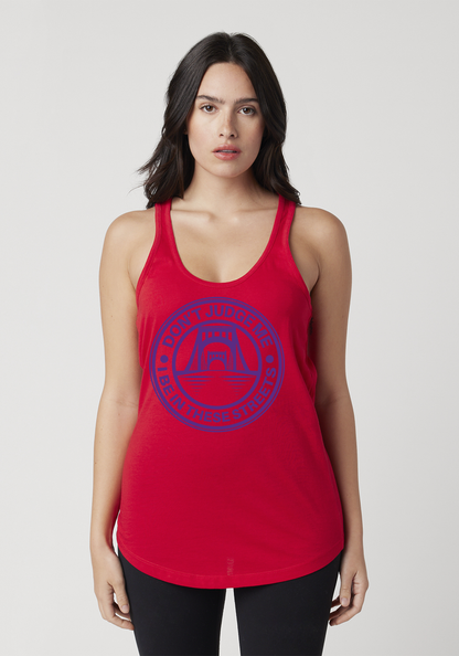 Red Women's Racerback Tank - The Capital