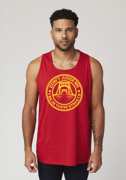 Red Men's Tank Top - The Capital