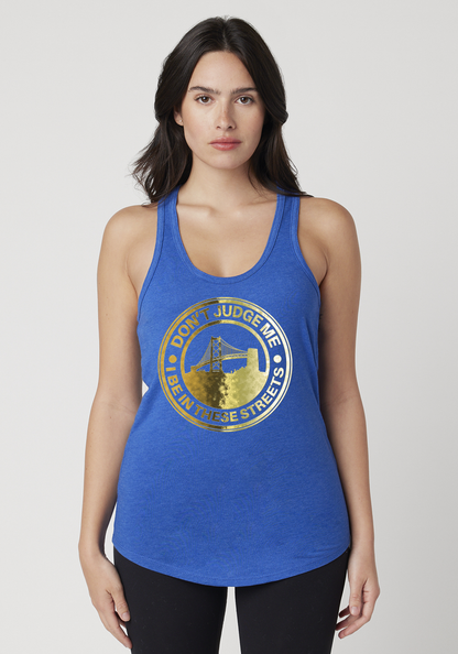 Royal Heather Women's Racerback Tank - The Town
