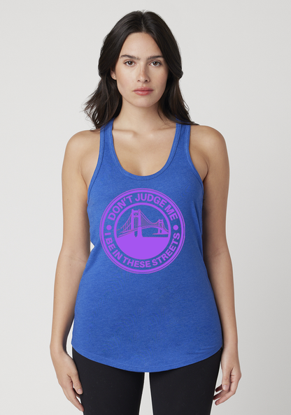 Royal Heather Women's Racerback Tank - The Bay