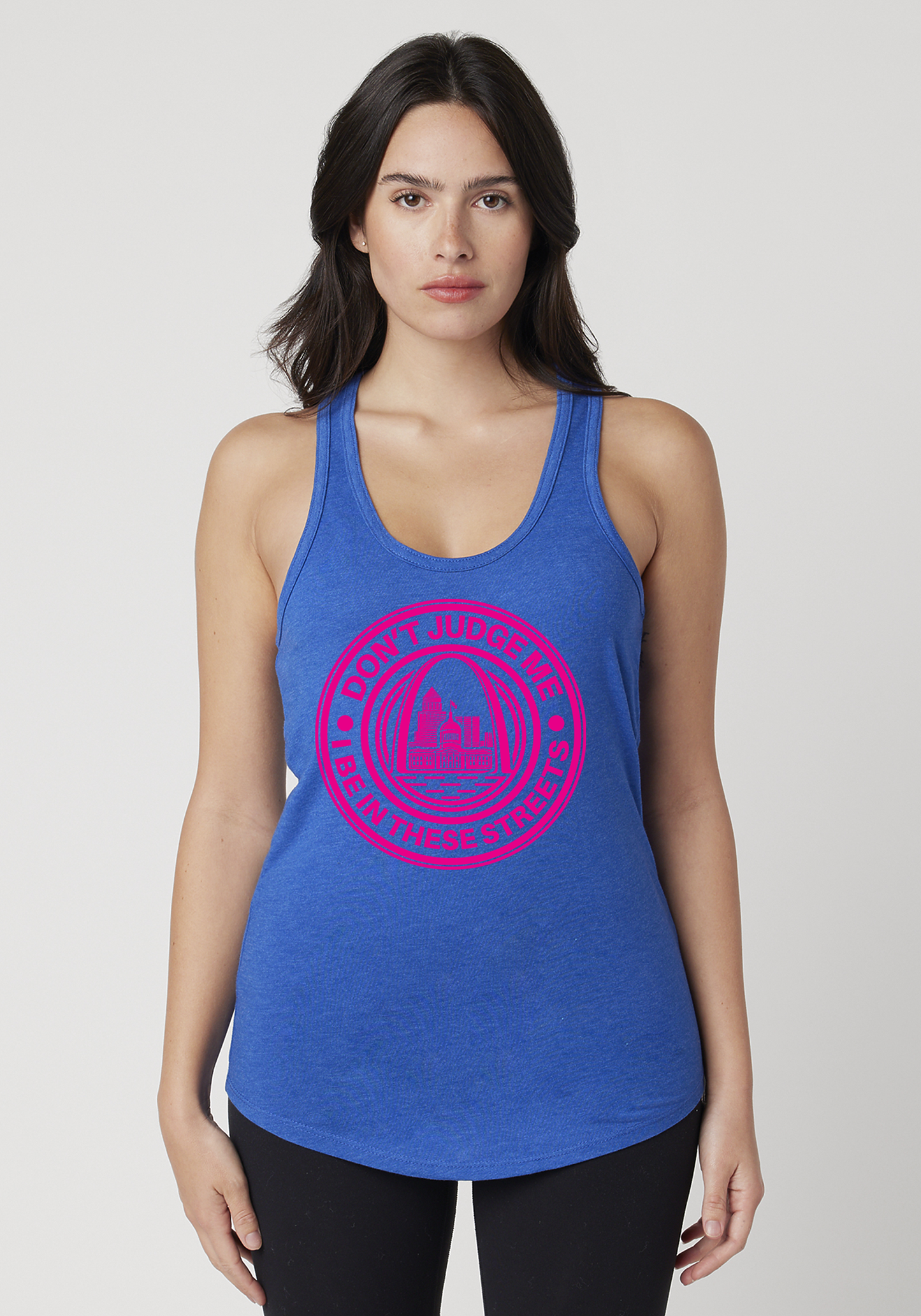 Royal Heather Women's Racerback Tank - The Lou