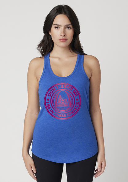 Royal Heather Women's Racerback Tank - The Lou