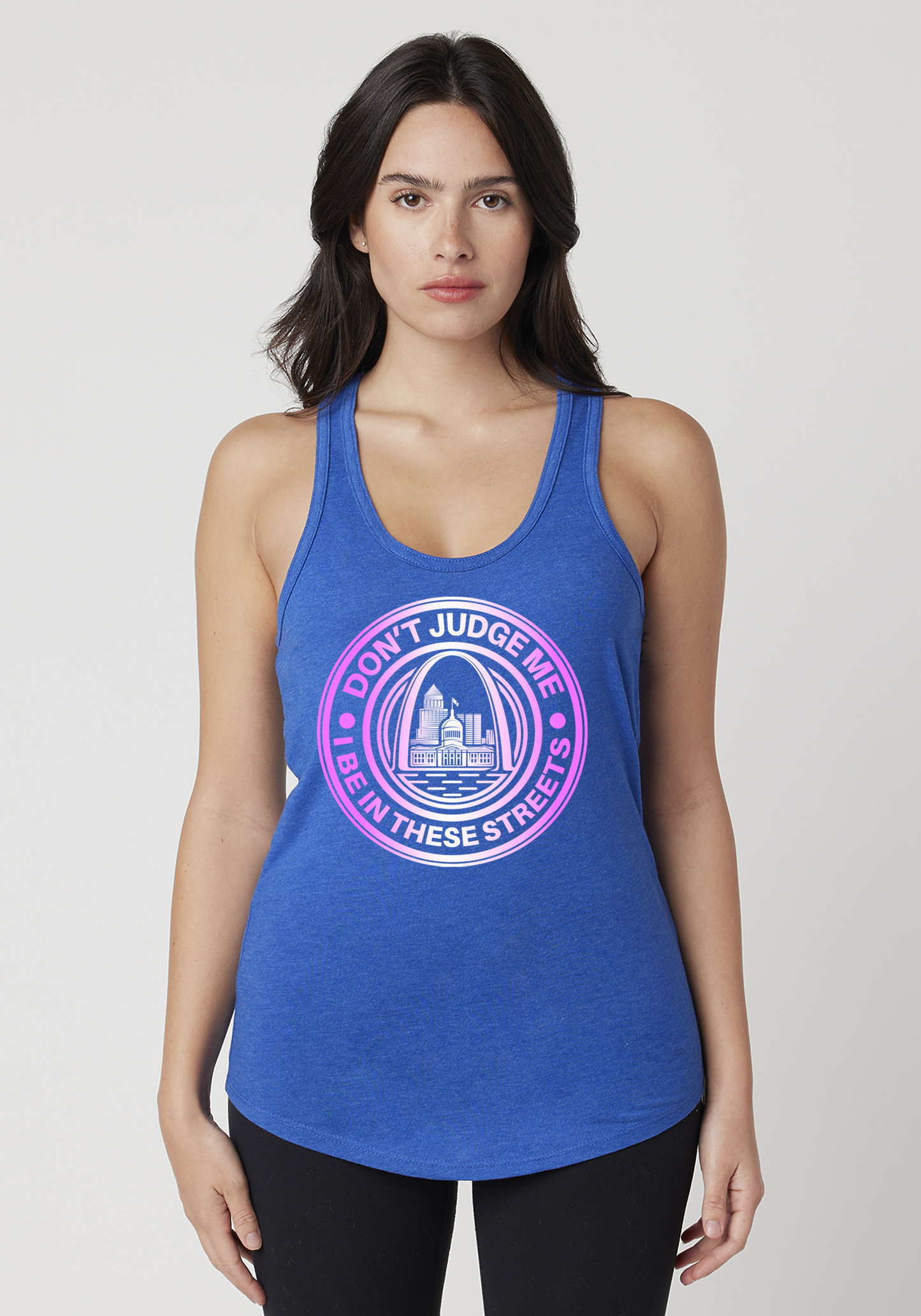 Royal Heather Women's Racerback Tank - The Lou