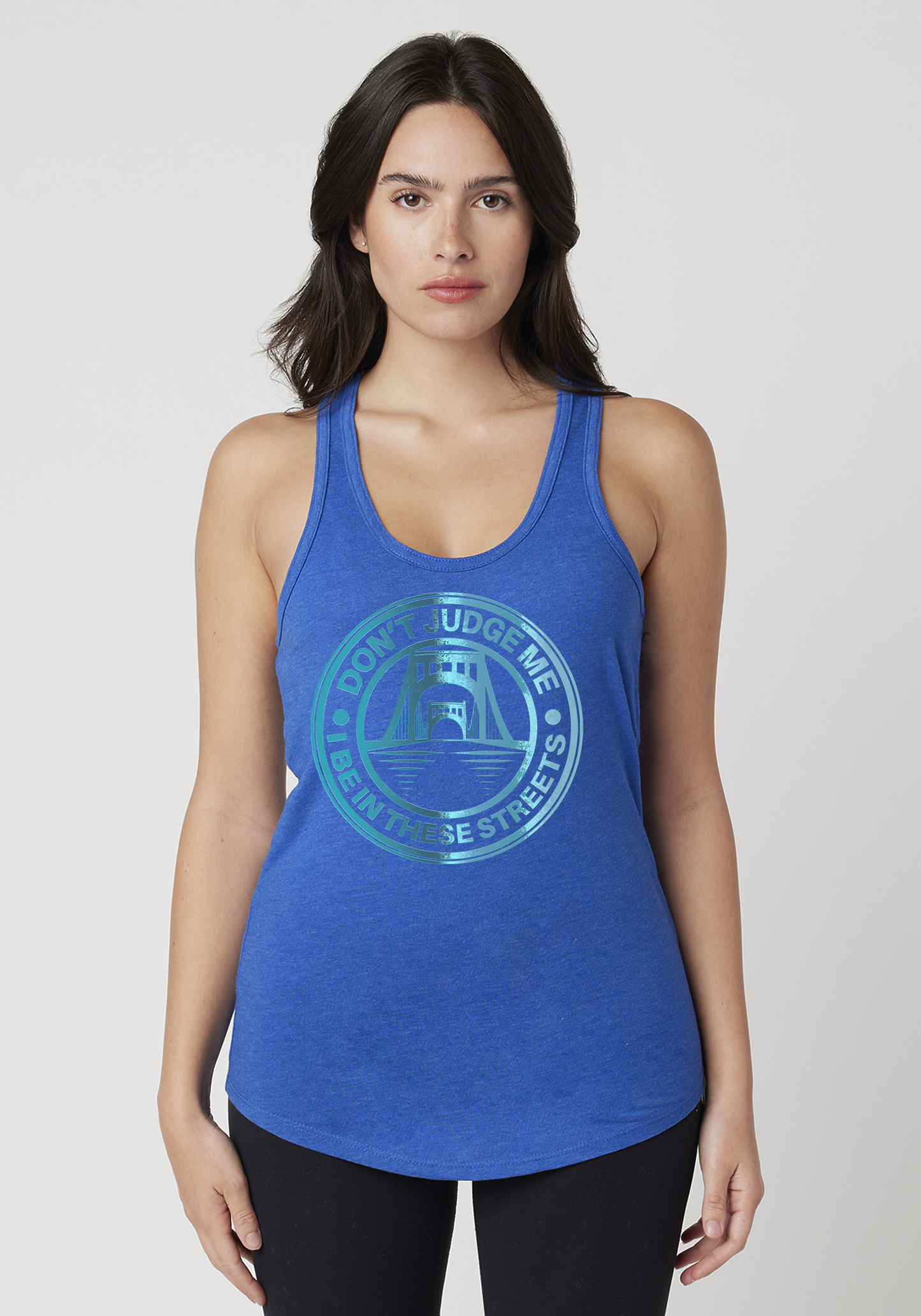 Royal Heather Women's Racerback Tank - The Capital