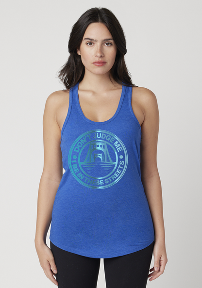 Royal Heather Women's Racerback Tank - The Capital