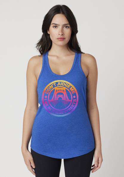 Royal Heather Women's Racerback Tank - The Capital