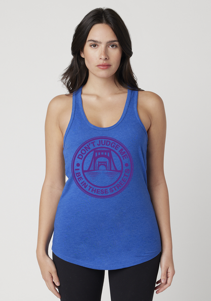 Royal Heather Women's Racerback Tank - The Capital