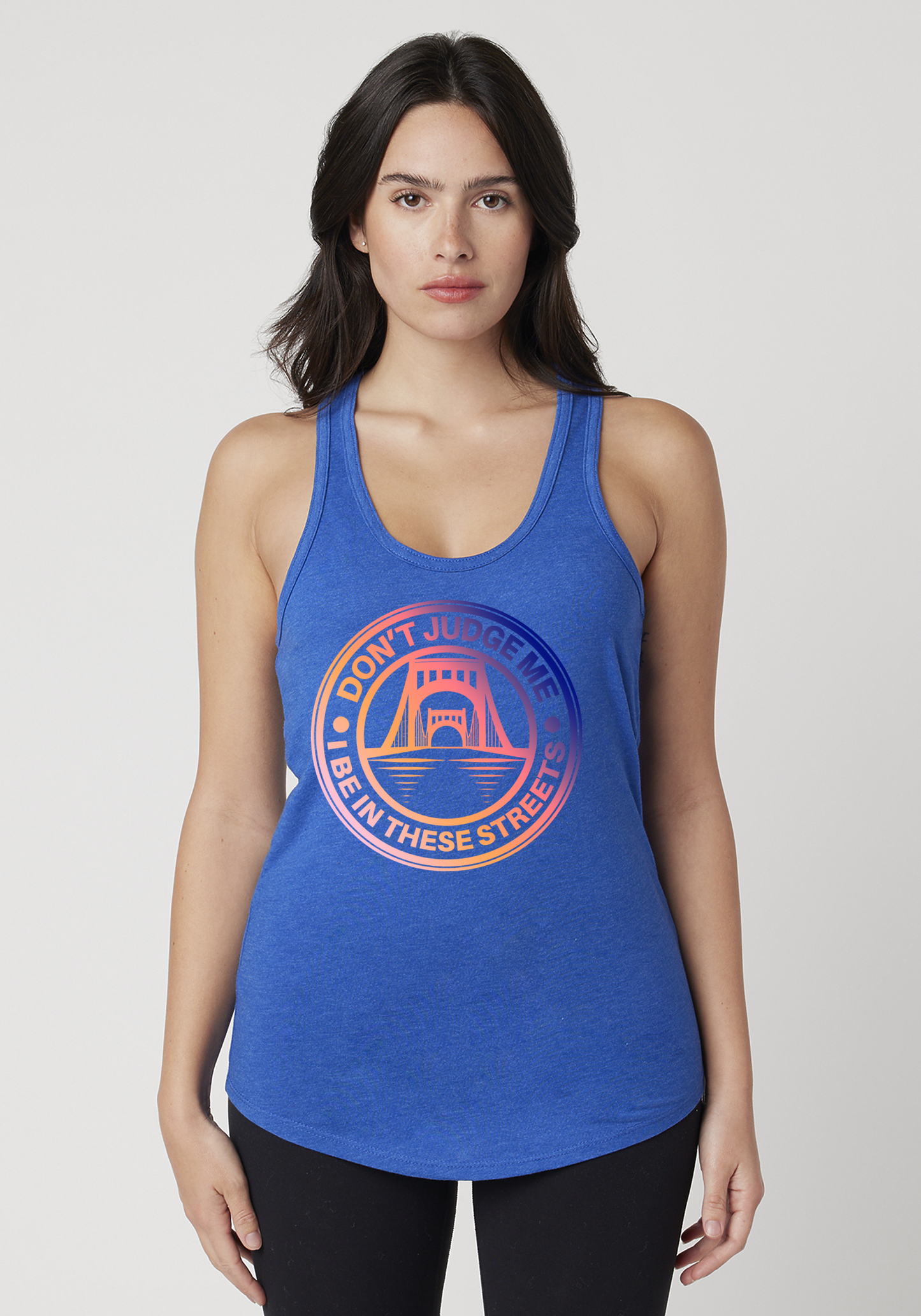 Royal Heather Women's Racerback Tank - The Capital