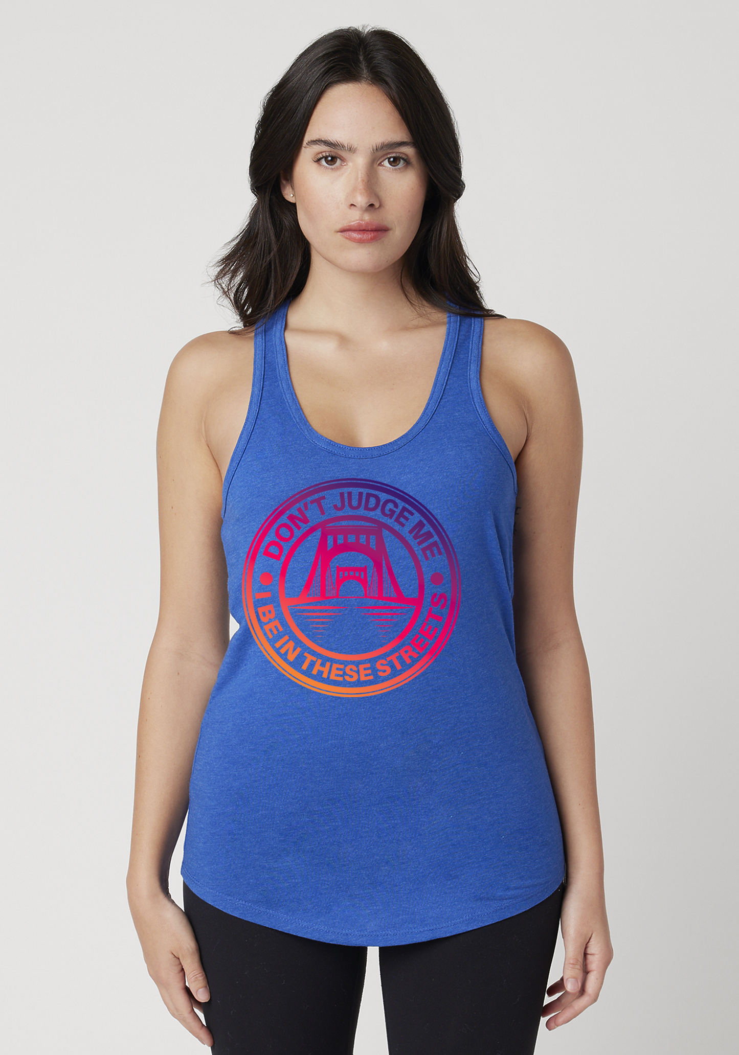 Royal Heather Women's Racerback Tank - The Capital